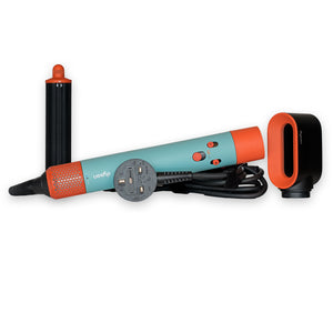 EuroWrap rental box containing a 220V Dyson Airwrap 